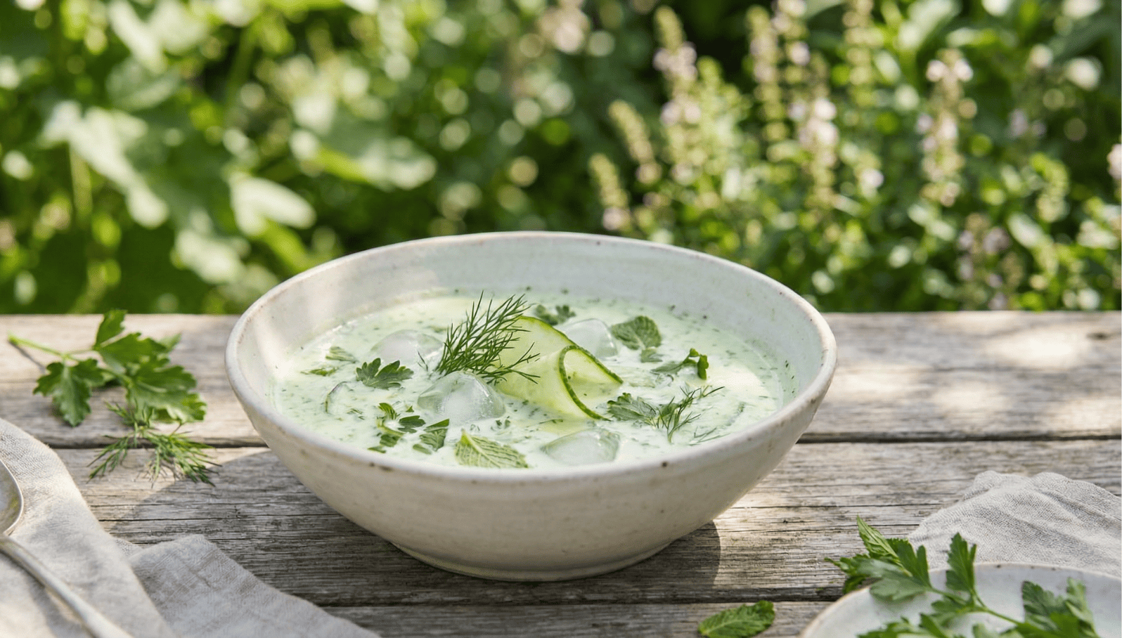 Kalte Gurkensuppe