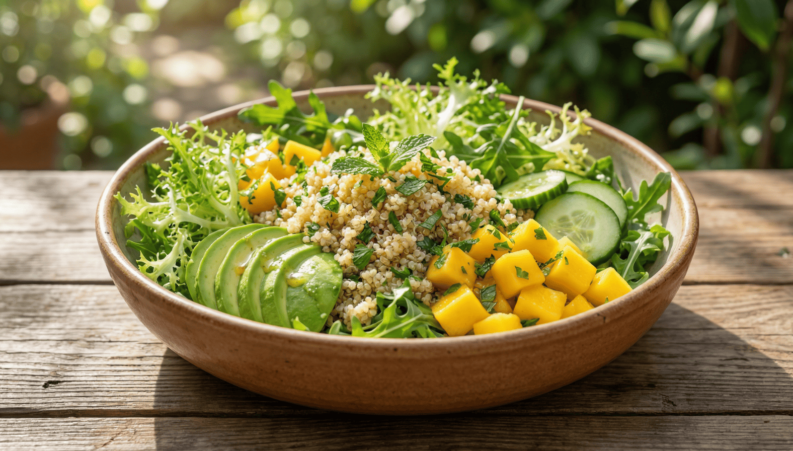 Quinoa-Mango-Salat